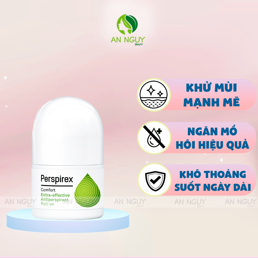 Lăn Khử Mùi Perspirex Extra - Effective Antiperspirant 5ml