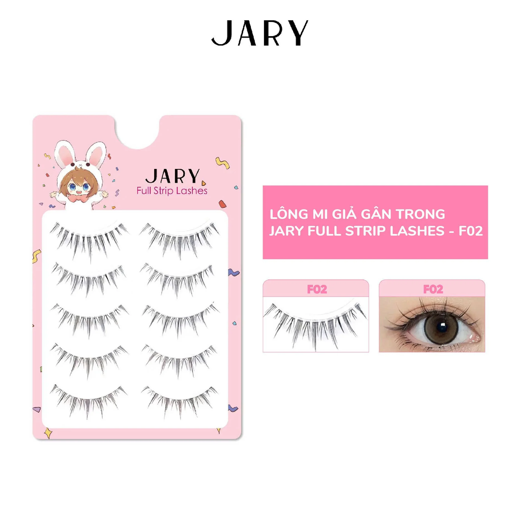 Lông Mi Giả Jary Full Strip Lashes