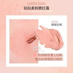 Má Hồng Kem Gogo Tales Apply Soft Powder Blush Cream 7g