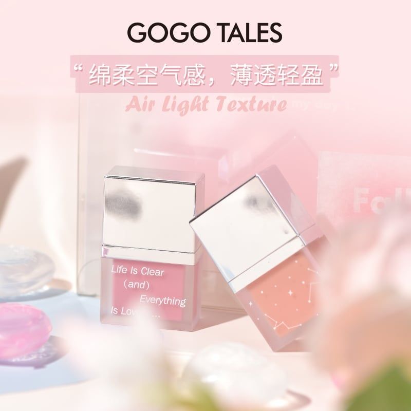 Má Hồng Kem Gogo Tales Apply Soft Powder Blush Cream 7g