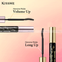 Chuốt Mi Kissme Heroine Make Long Up Mascara Super Làm Dài Và Cong Mi Tối Đa Màu Đen 6gr