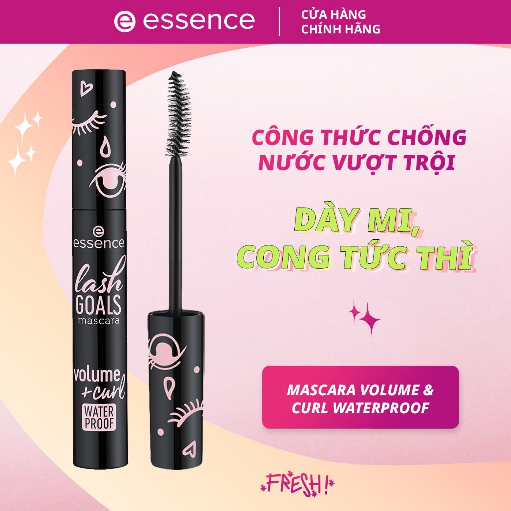 Mascara Essence Lash Goals Water Proof Chống Thấm Nước 7.5ml