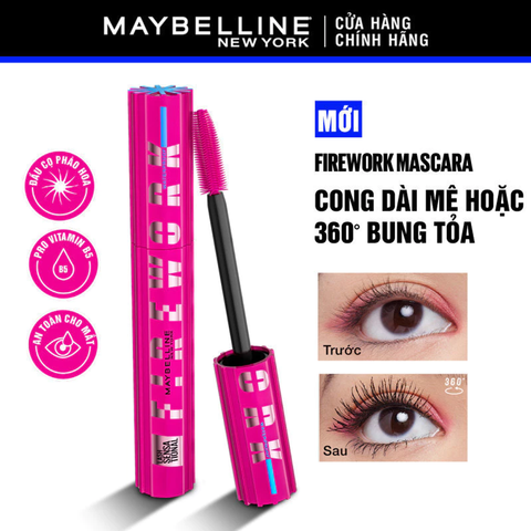 Mascara Maybelline New York Lash Sensational Firework Waterproof 8.75ml