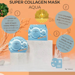 Mặt Nạ Banobagi Super Collagen Mask Tăng Độ Đàn Hồi, Dưỡng Da 30gr