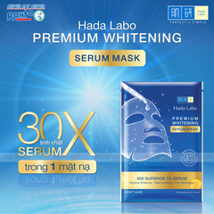 Mặt Nạ Dưỡng Da Hada Labo Premium Serum Mask Chứa Tinh Chất Cao Cấp 23gr