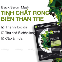 Mặt Nạ Dưỡng Da Garnier Serum Mask Chứa Dưỡng Chất Tự Nhiên 28g