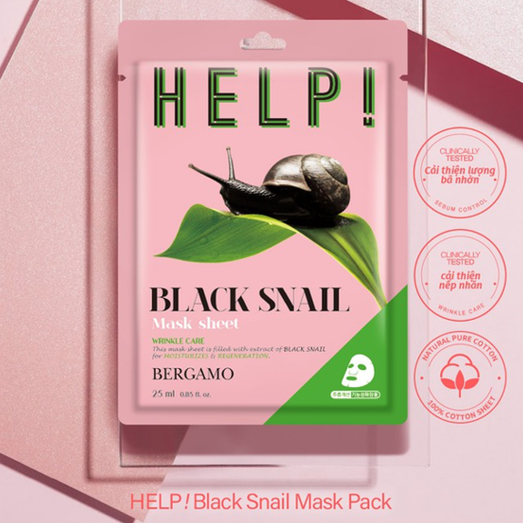 Mặt Nạ Bergamo Help Mask Pack 25ml