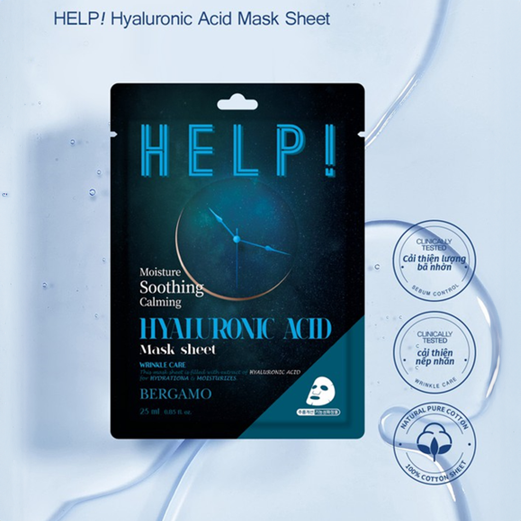 Mặt Nạ Bergamo Help Mask Pack 25ml