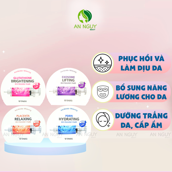 Mặt Nạ BNBG Anti Wrinkle - Whitening Skin Booster Mask 30ml