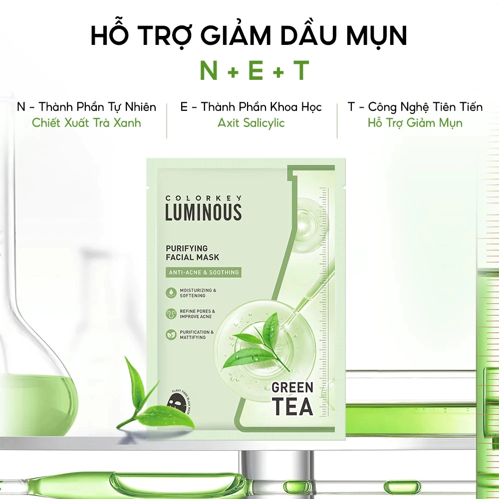 Mặt Nạ Colorkey Luminous Facial Mask 25ml