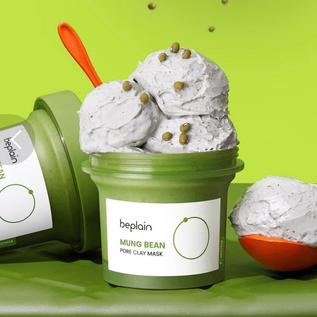Mặt Nạ Đất Sét Beplain Mung Bean Pore Clay Mask