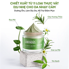 Mặt Nạ Đất Sét Colorkey Luminous Green Tea Purifying Clay Mask Làm Sạch Da 60g