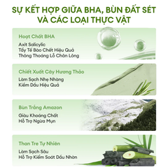 Mặt Nạ Đất Sét Colorkey Luminous Green Tea Purifying Clay Mask Làm Sạch Da 60g