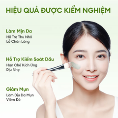 Mặt Nạ Đất Sét Colorkey Luminous Green Tea Purifying Clay Mask Làm Sạch Da 60g