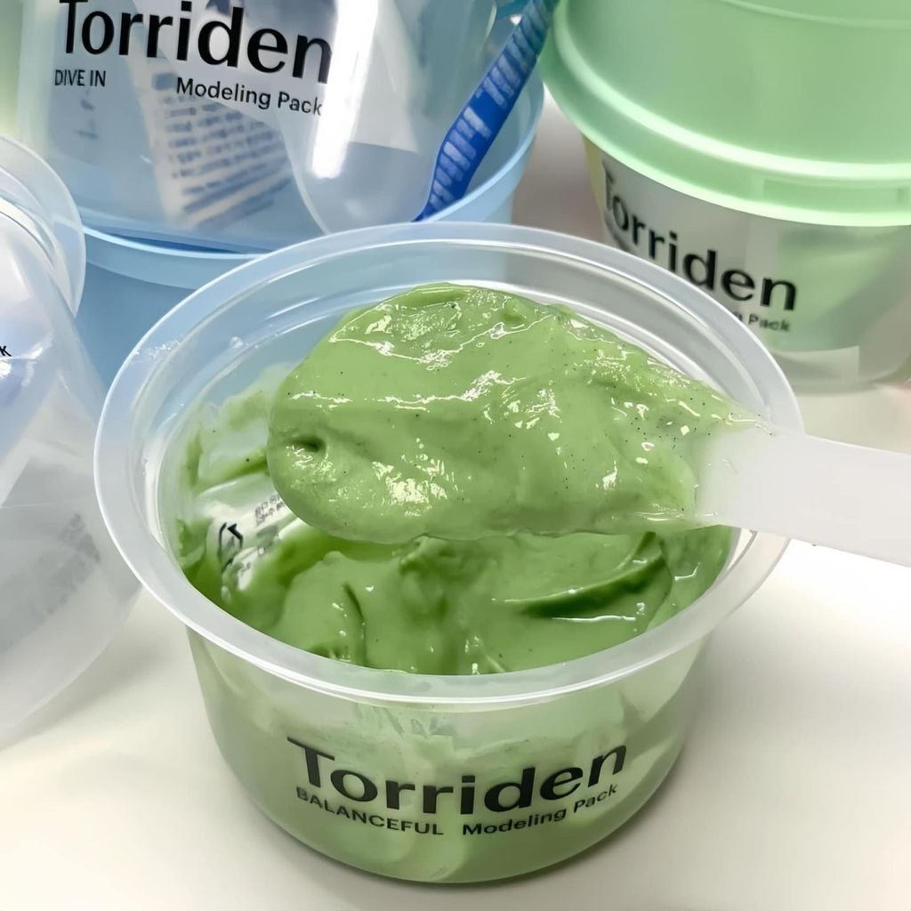 Mặt Nạ Dẻo Torriden Balanceful Modeling Pack Xanh Lá