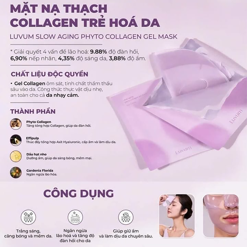 Mặt Nạ Luvum Mask Chăm Da Toàn Diện