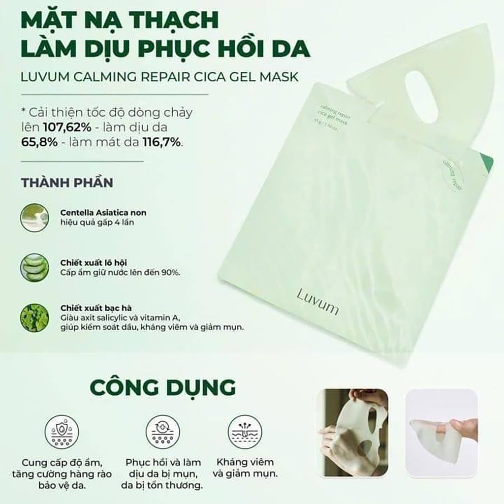 Mặt Nạ Luvum Mask Chăm Da Toàn Diện