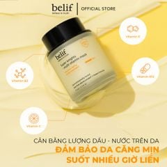Combo 3 Món Mặt Nạ Ngủ Belif Super Knights - Multi Vitamin Mask 75ml + Kem Dưỡng Belif The True Cream - Aqua Bomb 10ml + Tinh Chất Belif Numero 10 Essence 35ml