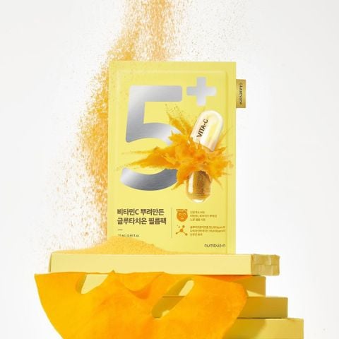 Mặt Nạ Numbuzin No.5 Vita-C Spotlight Sheet Mask Làm Sáng Da 27ml