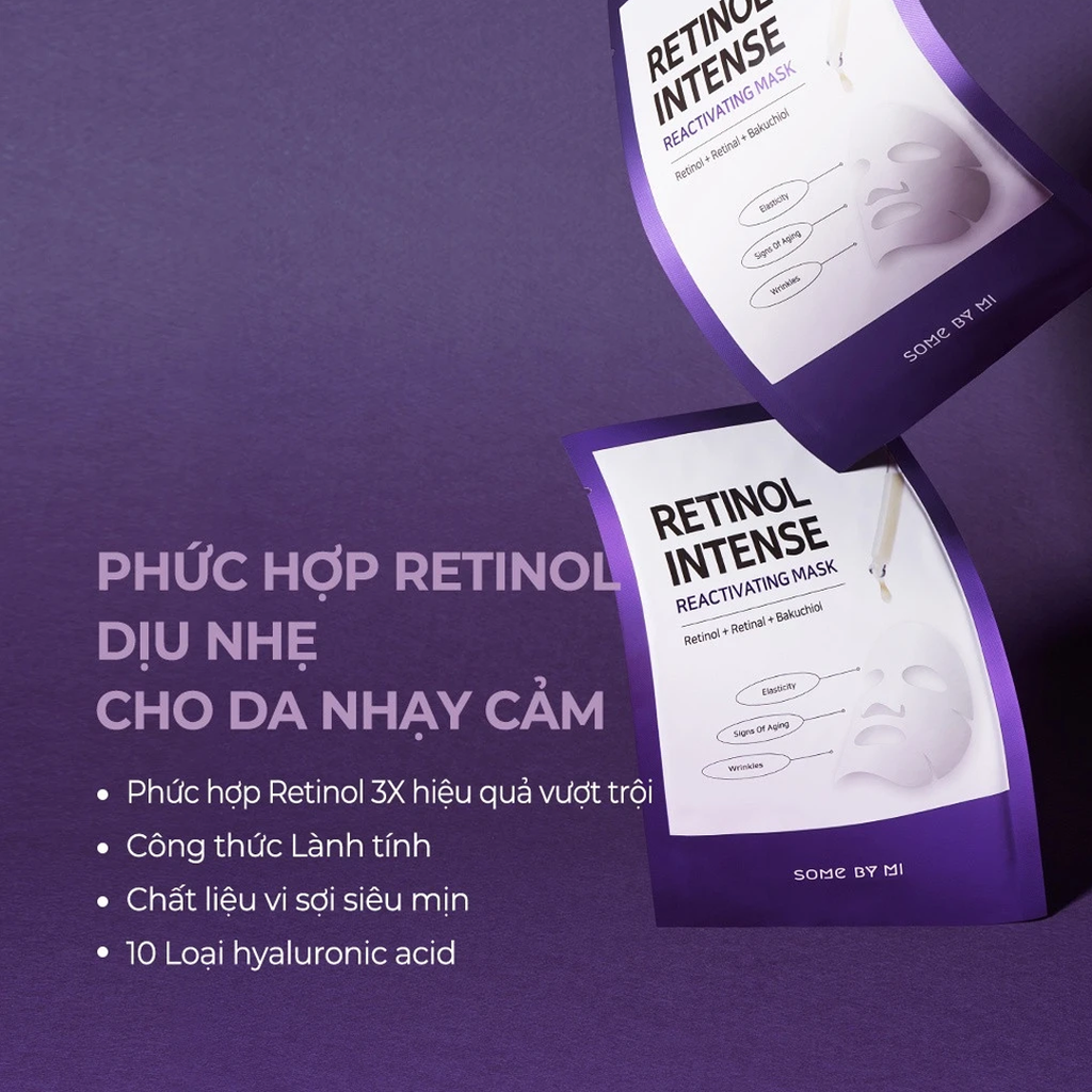 Mặt Nạ Some By Mi Retinol Intense Reactivating Mask 22g