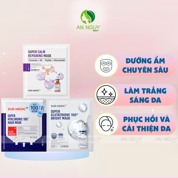 Mặt Nạ Sur.Medic Super Mask Dưỡng Da Chuyên Sâu