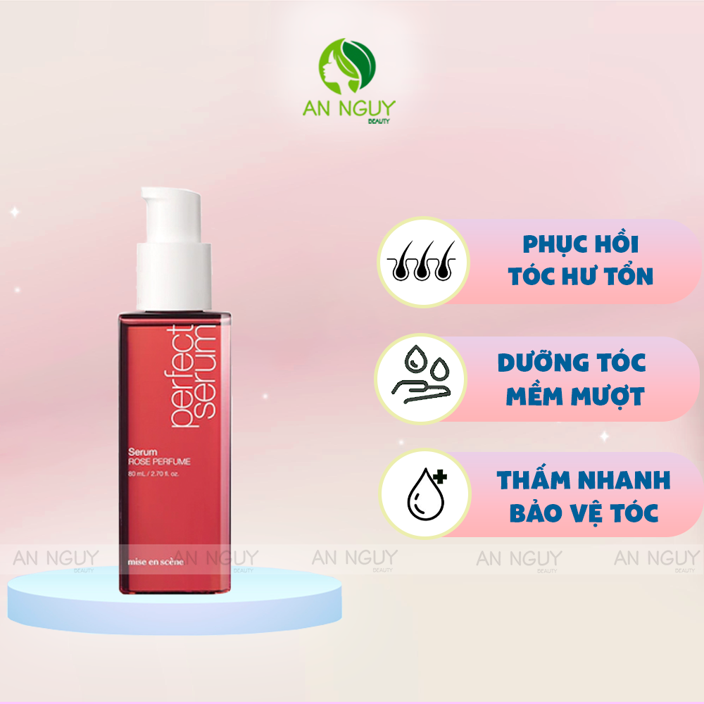 Tinh Chất Dưỡng Tóc Mise En Scene Perfect Serum Phục Hồi Tóc Hư Tổn 80ml