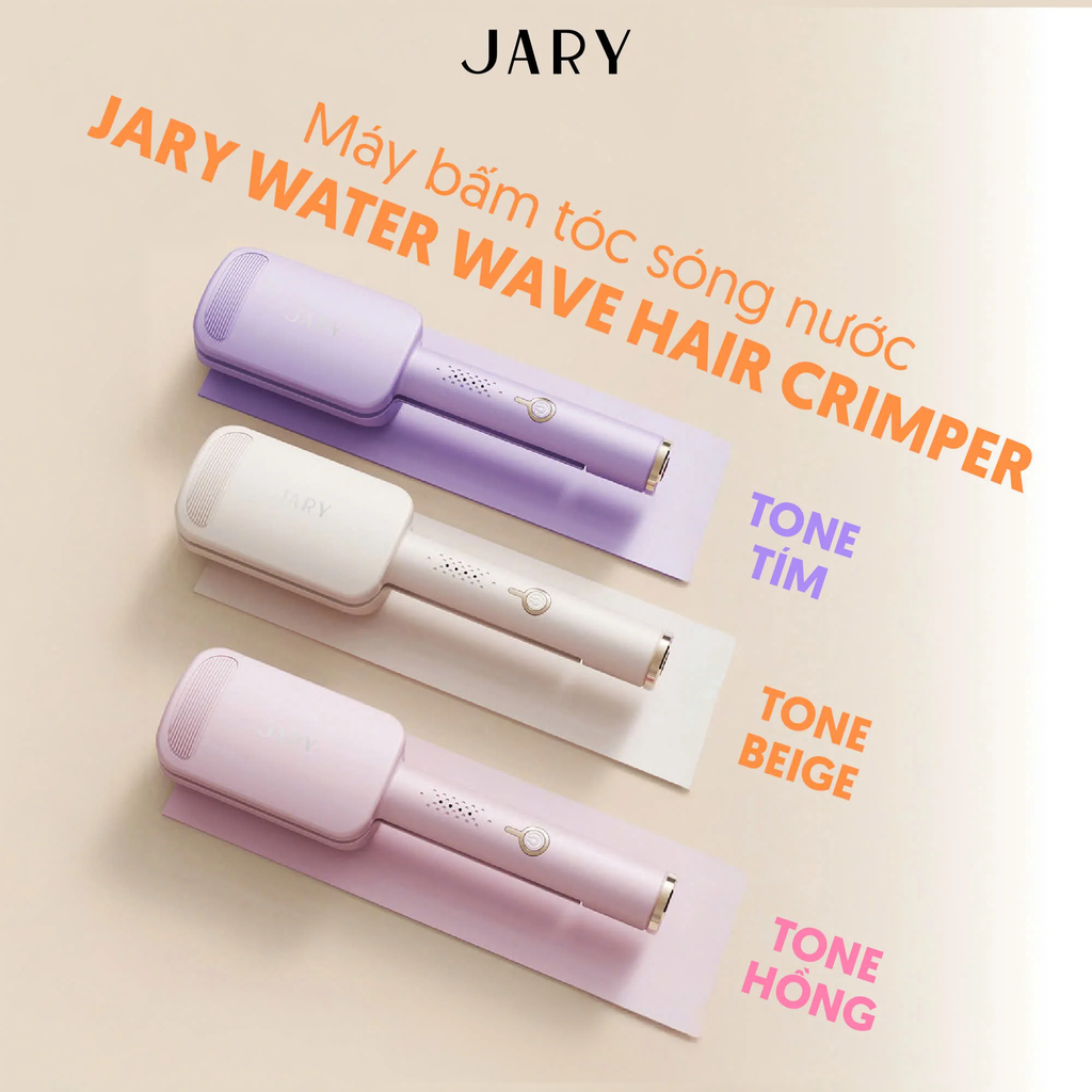 Máy Bấm Tóc Sóng Nước Jary Water Wave Hair Crimper