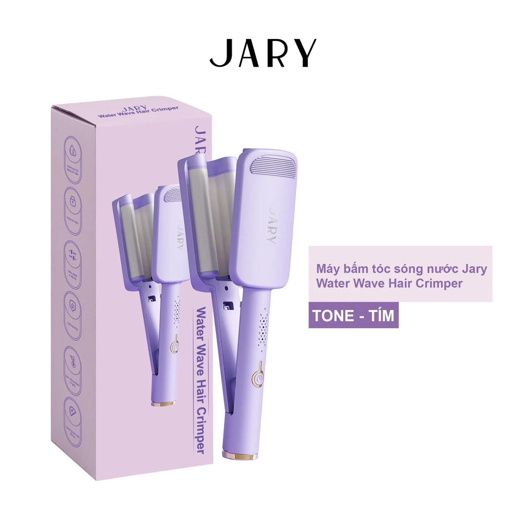 Máy Bấm Tóc Sóng Nước Jary Water Wave Hair Crimper