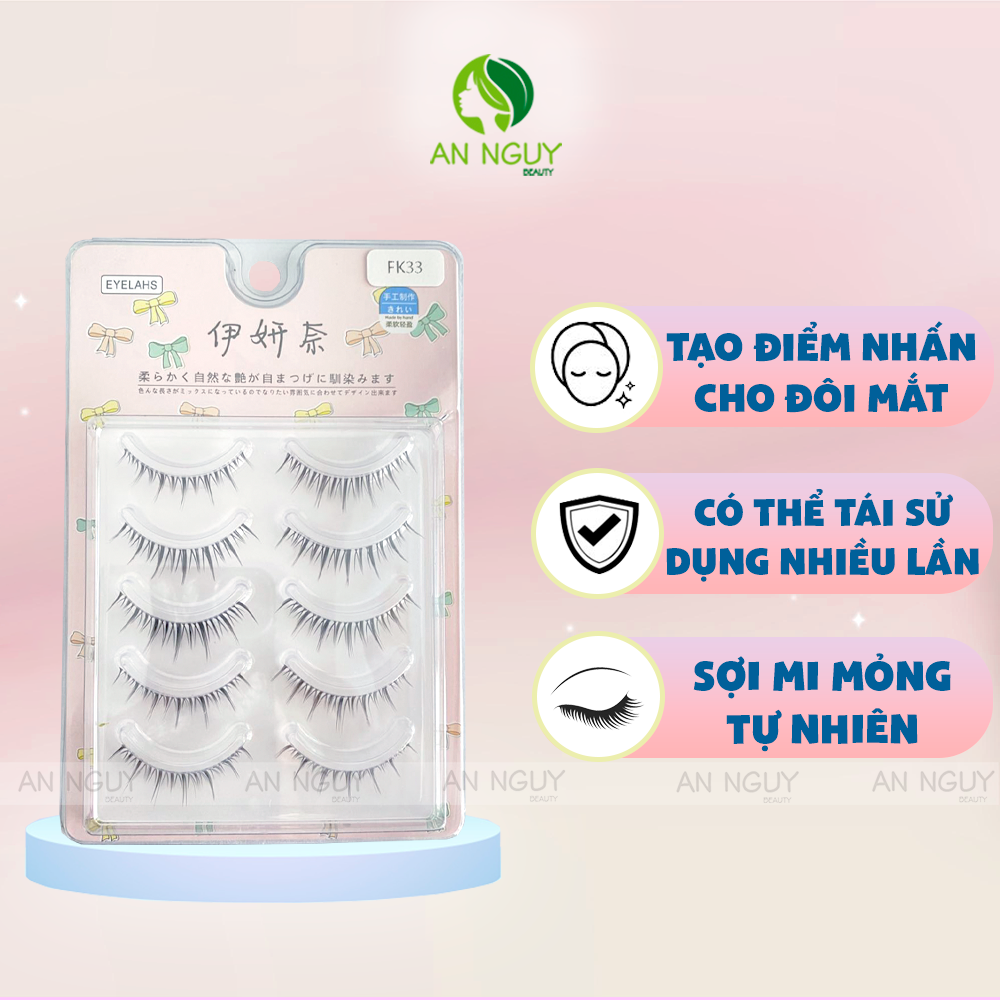 Lông Mi Giả Tự Nhiên Nhiều Mẫu