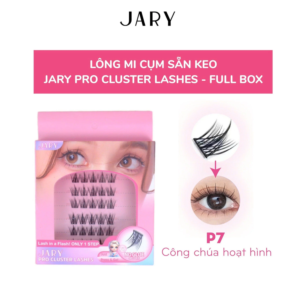 Mi Cụm Jary Cluster Lashes Nhiều Mẫu