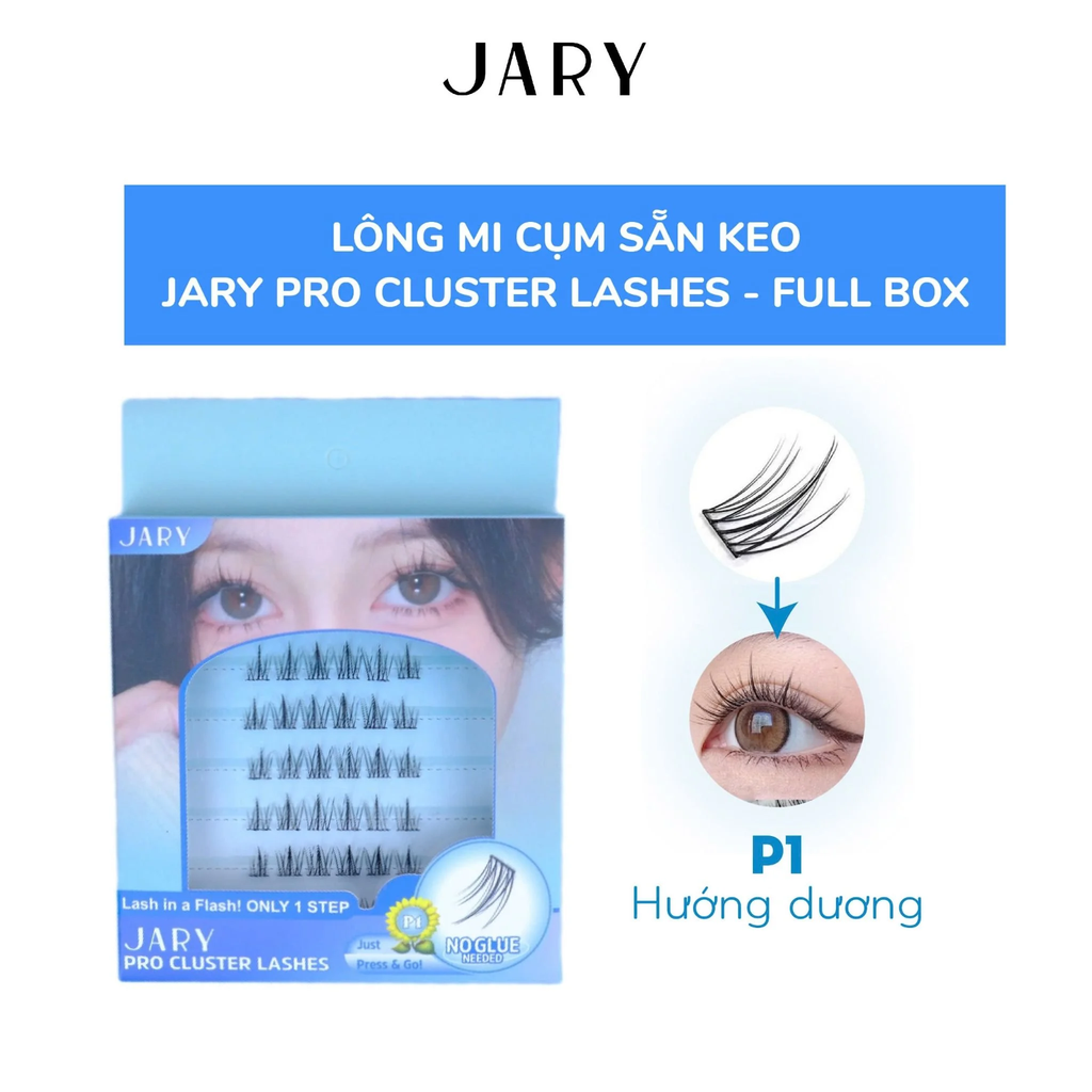 Mi Cụm Jary Cluster Lashes Nhiều Mẫu