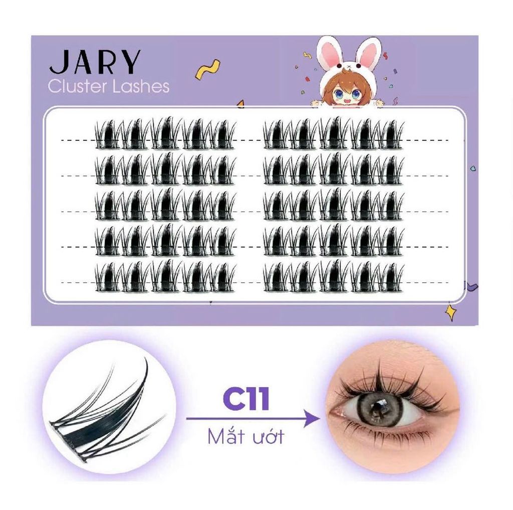 Mi Cụm Jary Cluster Lashes Nhiều Mẫu