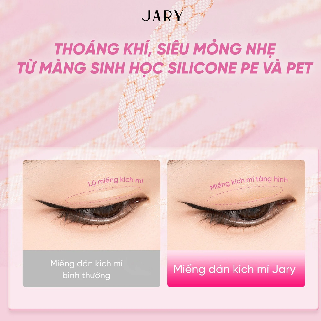 Miếng Dán Kích Mí Jary Eyelid Tape Long Lasting 120 Miếng