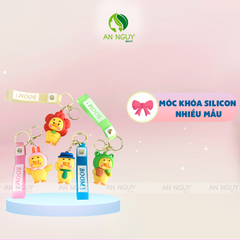 Móc Khóa Hình Thú Nhiều Màu Dễ Thương Treo Balo, Phụ Kiện Trang Trí