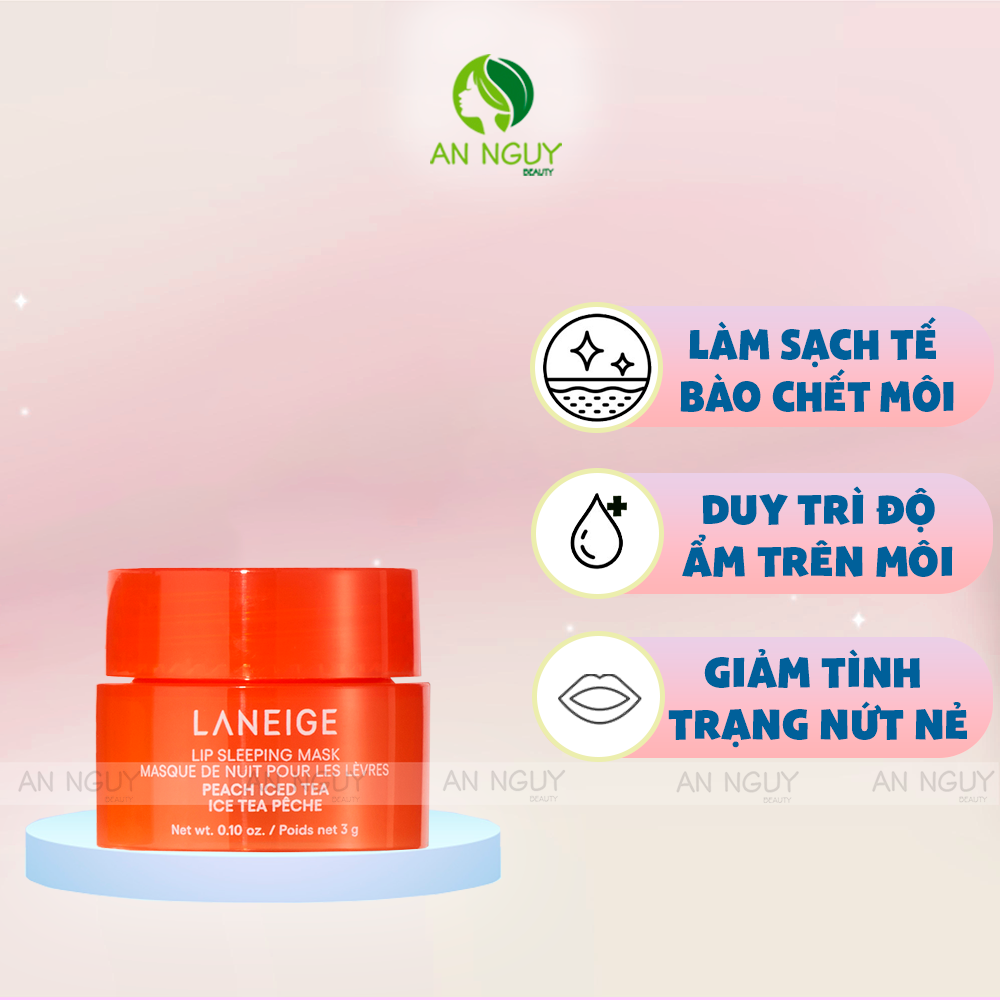 Mặt Nạ Ngủ Môi Laneige Lip Sleeping Mask Dưỡng Ẩm, Hỗ Trợ Giảm Thâm Môi