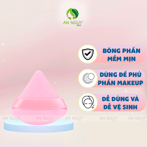 Bông Mút Tán Kem Nền / Cushion / Phủ Phấn Đa Dạng Nhiều Màu