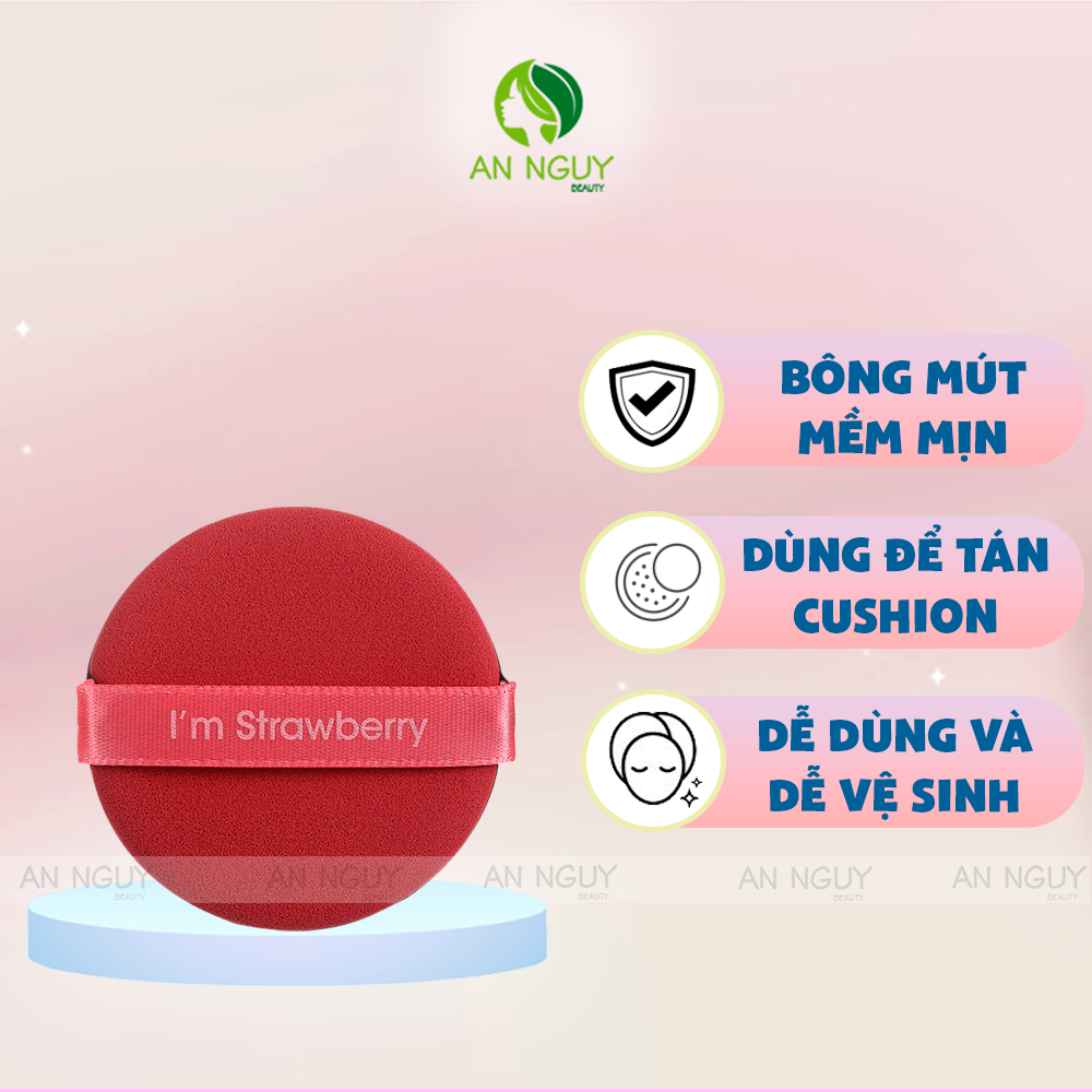 Bông Mút Tán Kem Nền / Cushion / Phủ Phấn Đa Dạng Nhiều Màu