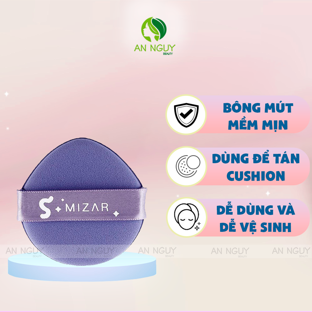 Bông Mút Tán Kem Nền / Cushion / Phủ Phấn Đa Dạng Nhiều Màu