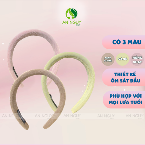 Bờm Tóc Xốp Nhiều Màu