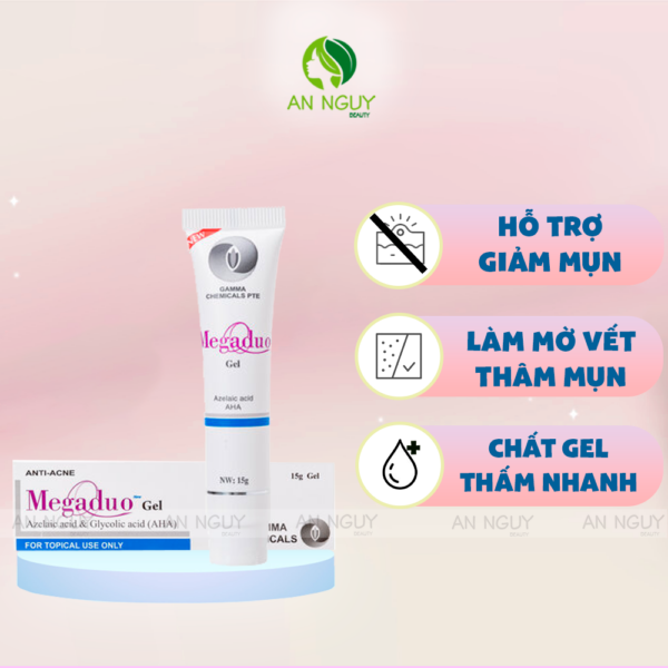 Gel Giảm Mụn Và Vết Thâm Megaduo Gel 15gr