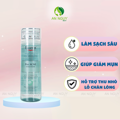 Nước Tẩy Trang Eucerin Pro ACNE Solution Acne & Make Up Cleansing Water Dành Cho Da Nhờn Mụn 200ml