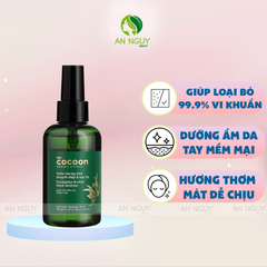 Nước Rửa Tay Khô Cocoon Eucalyptus & Mint Hand Sanitizer Chiết Xuất Khuynh Diệp & Bạc Hà 140ml