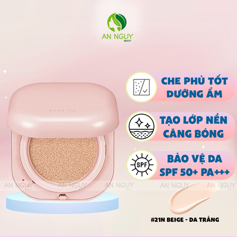 Phấn Nước Laneige Neo Cushion Glow SPF50+ PA+++ 15gr #21N Beige