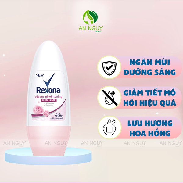 Lăn Khử Mùi Rexona Motionsense Mát Lạnh Sảng Khoái Cho Nữ 50ml