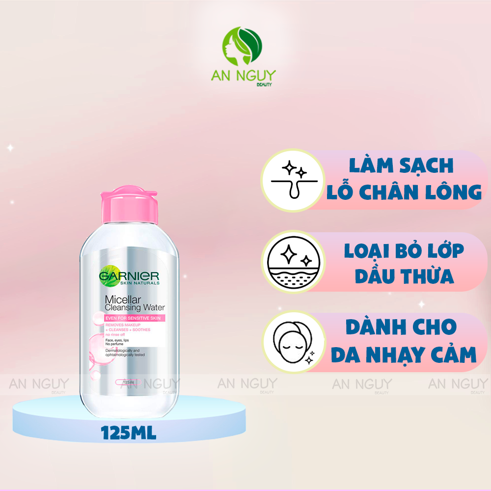 Nước Tẩy Trang Garnier Micellar Cleansing Water For Sensitive Skin Dành Cho Da Nhạy Cảm