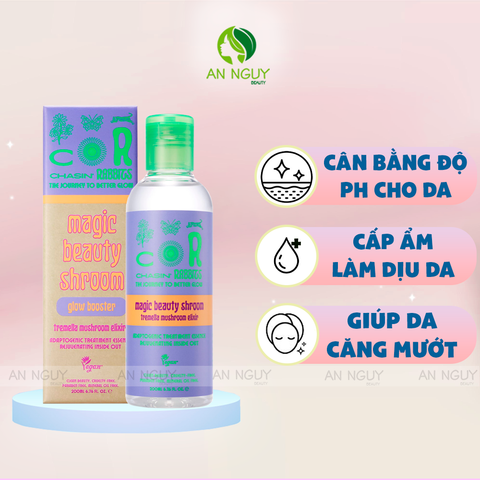 Tinh Chất Chasin’ Rabbits Magic Beauty Shroom Dưỡng Da, Cấp Ẩm, Làm Dịu Da 200ml