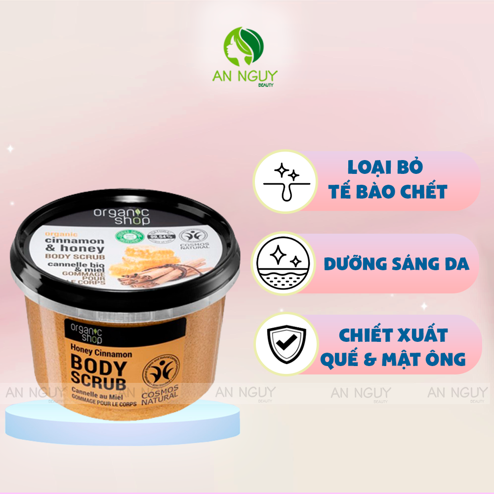 Tẩy Tế Bào Chết Organic Shop Body Scrub 250ml