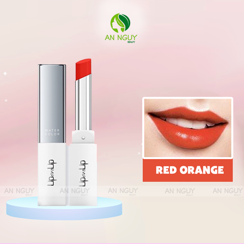 Son Thỏi Màu Có Dưỡng Lip On Lip 2.2g #Red Orange - Màu Cam Đỏ