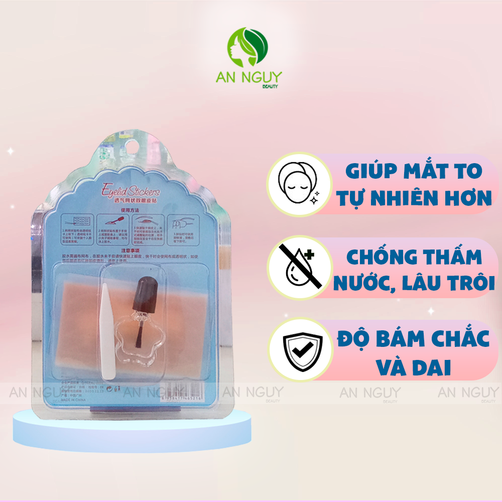 Dán Mí Lưới Keli Allergy Eyelid Sticker 60 Miếng (Kèm Keo Dán)