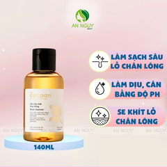 Gel Rửa Mặt Cocoon Rose Cleanser Chiết Xuất Hoa Hồng 140ml